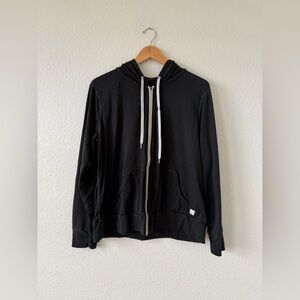 Vuori Women’s Halo Performance Hoodie Black Heather XXL GUC